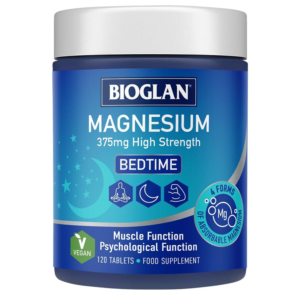 Active Magnesium | Supports Muscle Function | 120 Tablets, 120 Tablet