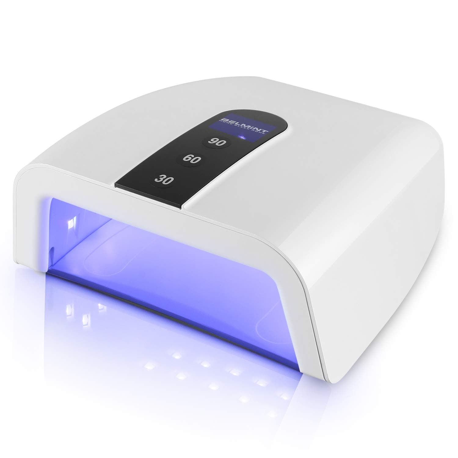 Belmint UV LED Nail Lamp with 3 Timer Settings for Gel Nail Curing