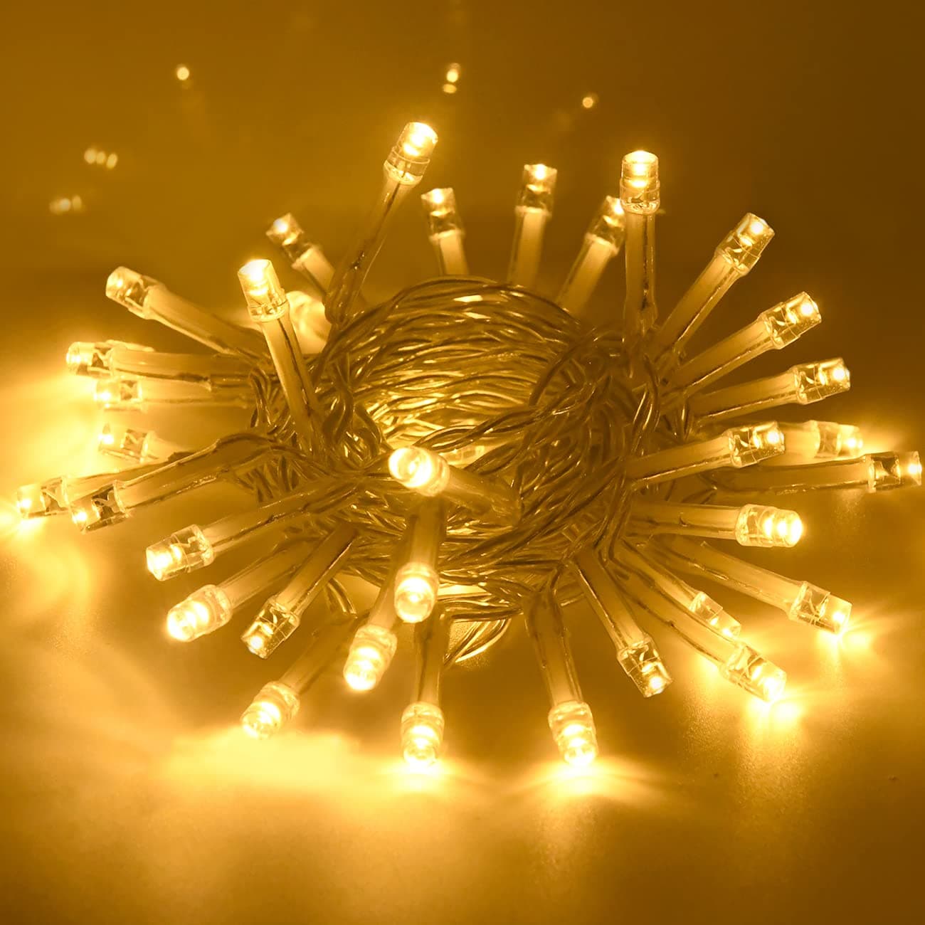 cshare LED Fairy Lights, 3M/9.8Ft 30LEDs with Timer (6 Hours ON | 18 Hours Off) is Battery Operated for Room,Patio,Halloween,Christmas,Indoor/Outdoor Decoration| Warm White