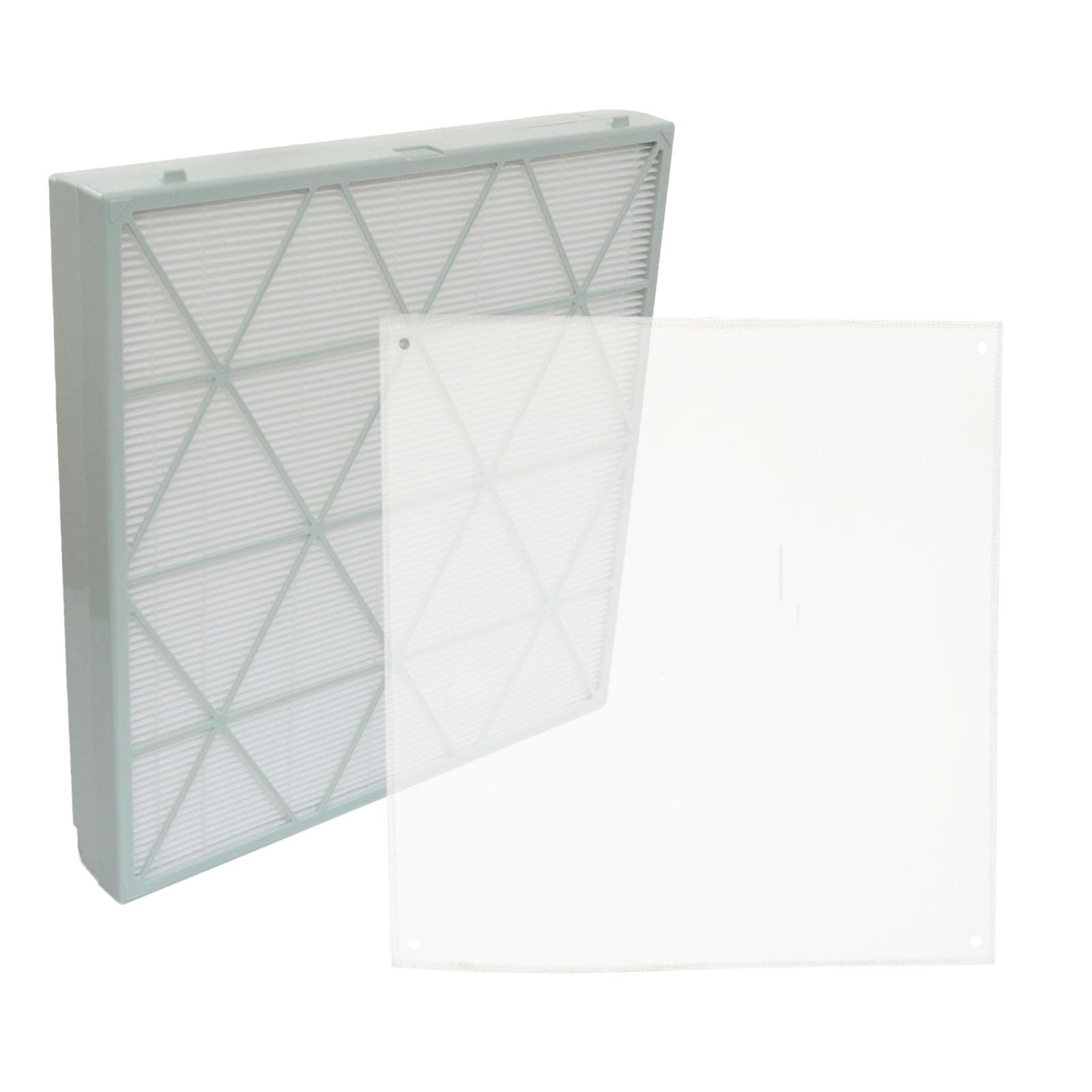 PUREBURG Replacement Filter Kit Compatible with SAMSUNG Bespoke Cube Air Purifier (AX350A9350G/AA, AX350A9350N/AA),Part CFX-H1401/AA(HEPA) + CFX-H640/AA(Pre-Filter)