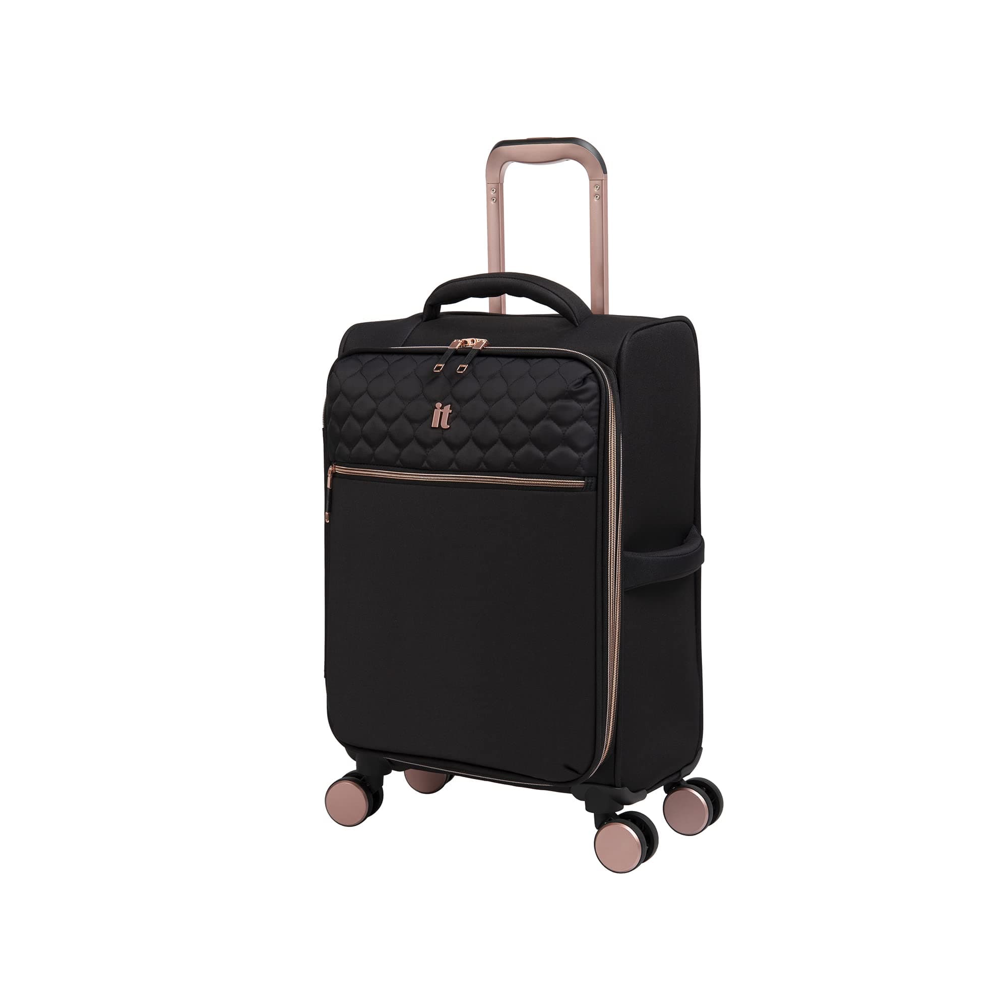 it luggageDivinity II 22" Softside Carry-On 8 Wheel Spinner, Black