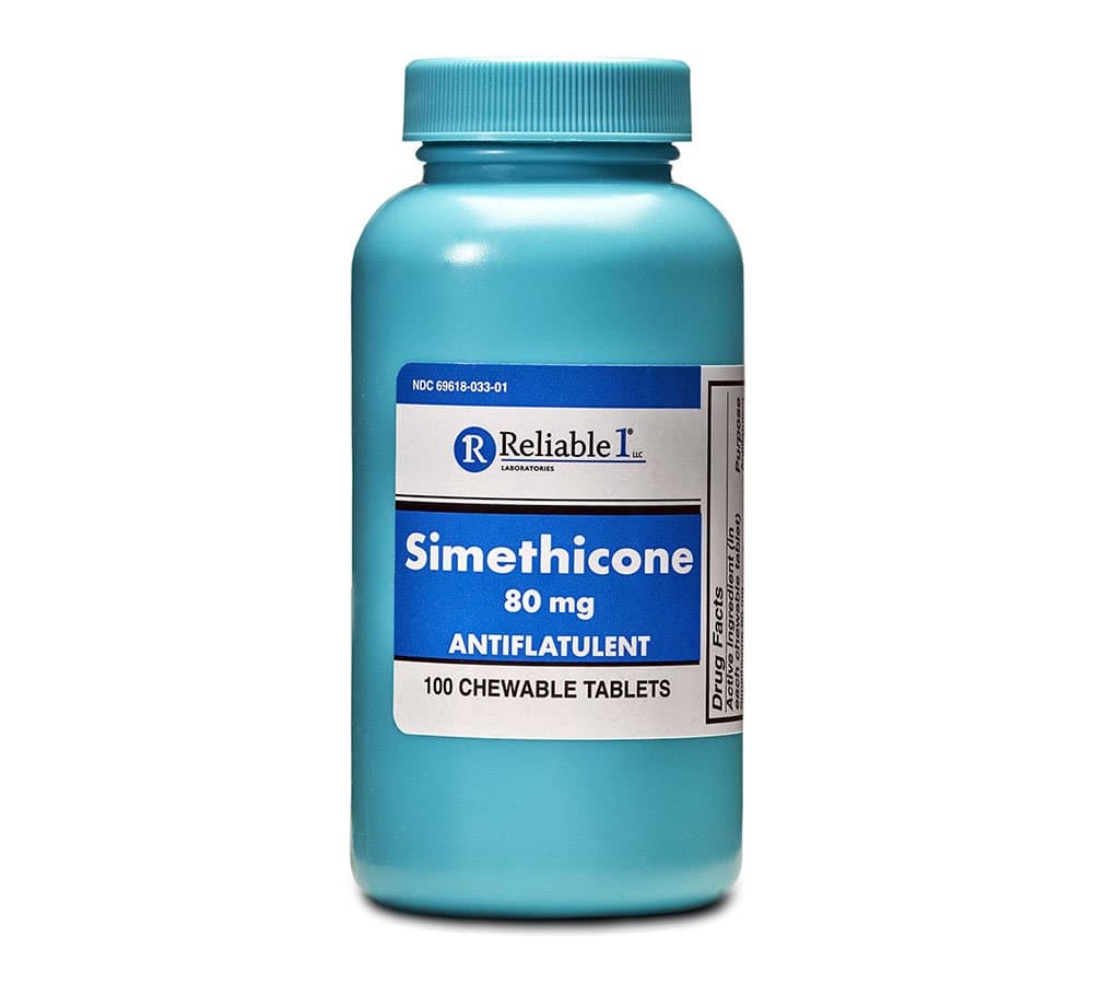 SIMETHICONE 80 MG C/TAB