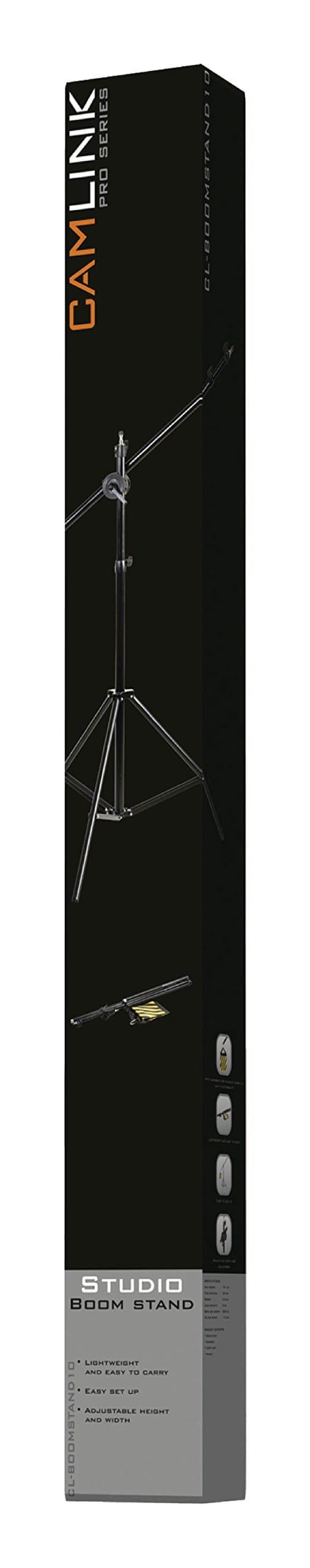 Camlink 33mm Boom Stand with Sandbag