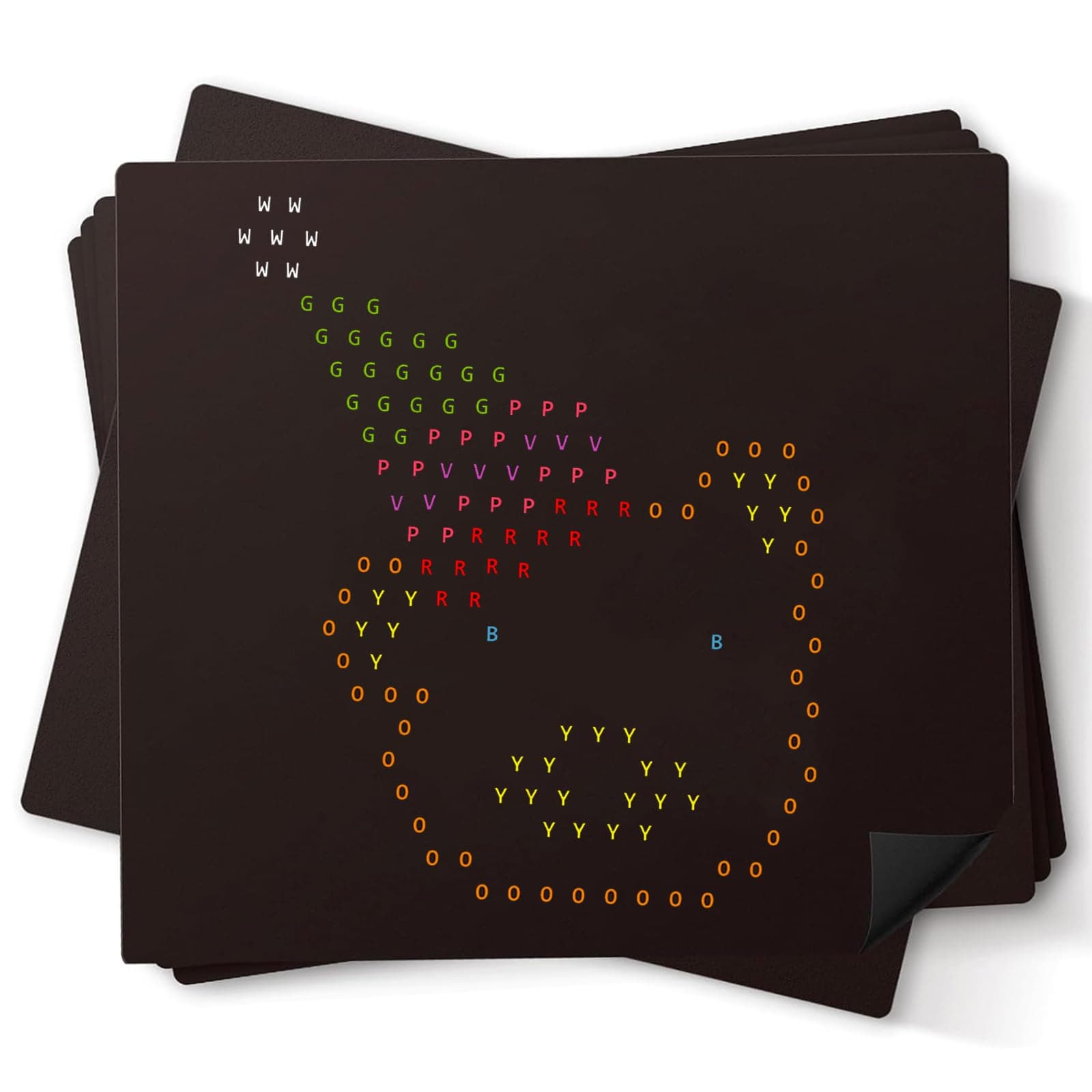 20PCS Refill Templates for Light Up Board,Light Bright Refill Sheets Templates,Light Toys Accessories for Lite Brite Ultimate Classic(Animal Theme 20PCS, 8x6.8，Paper)