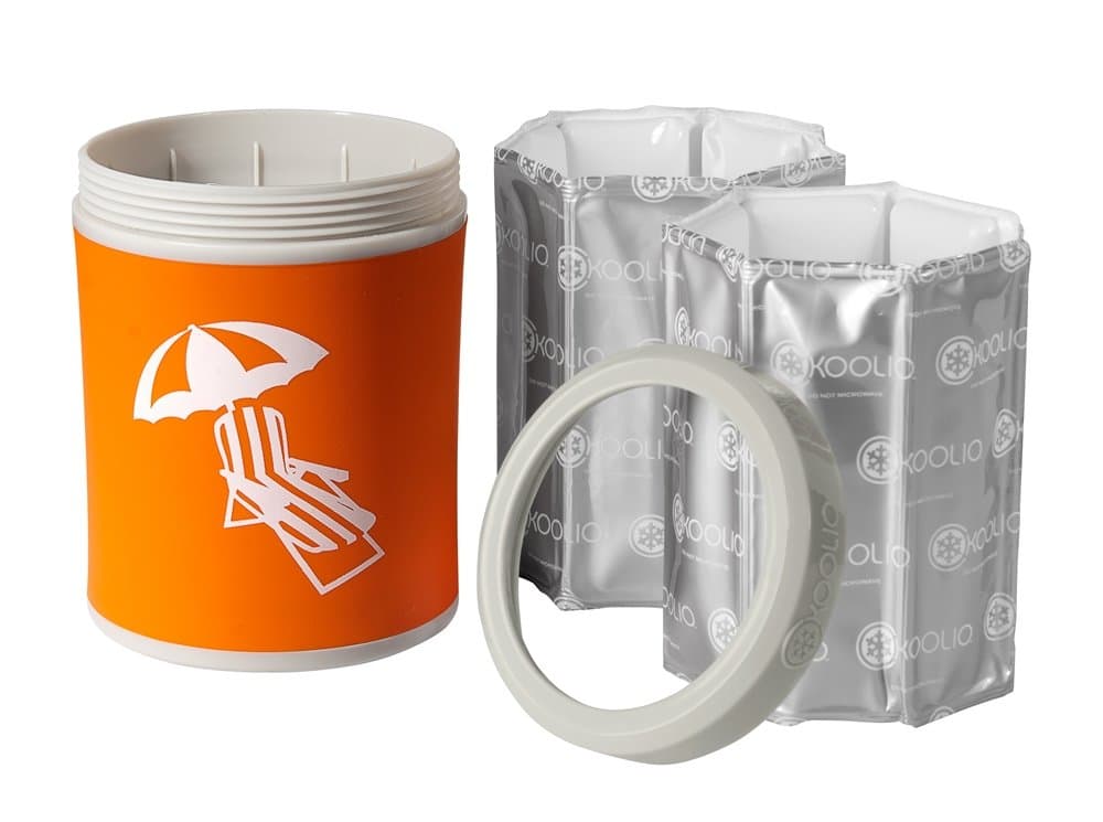 KOOLIO Premium Personal Beverage Cooler, Beach Chair