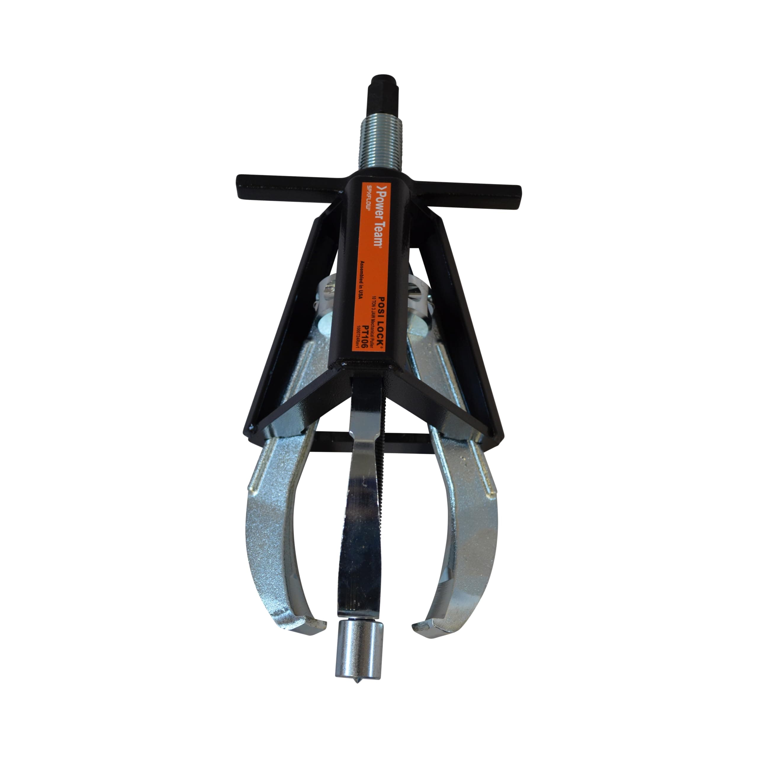 Posi Lock 106 Manual Puller, 3 Jaws, 10 tons Capacity, 6" Reach, 1/4" - 7" Spread Range, 13-1/3" Overall Length