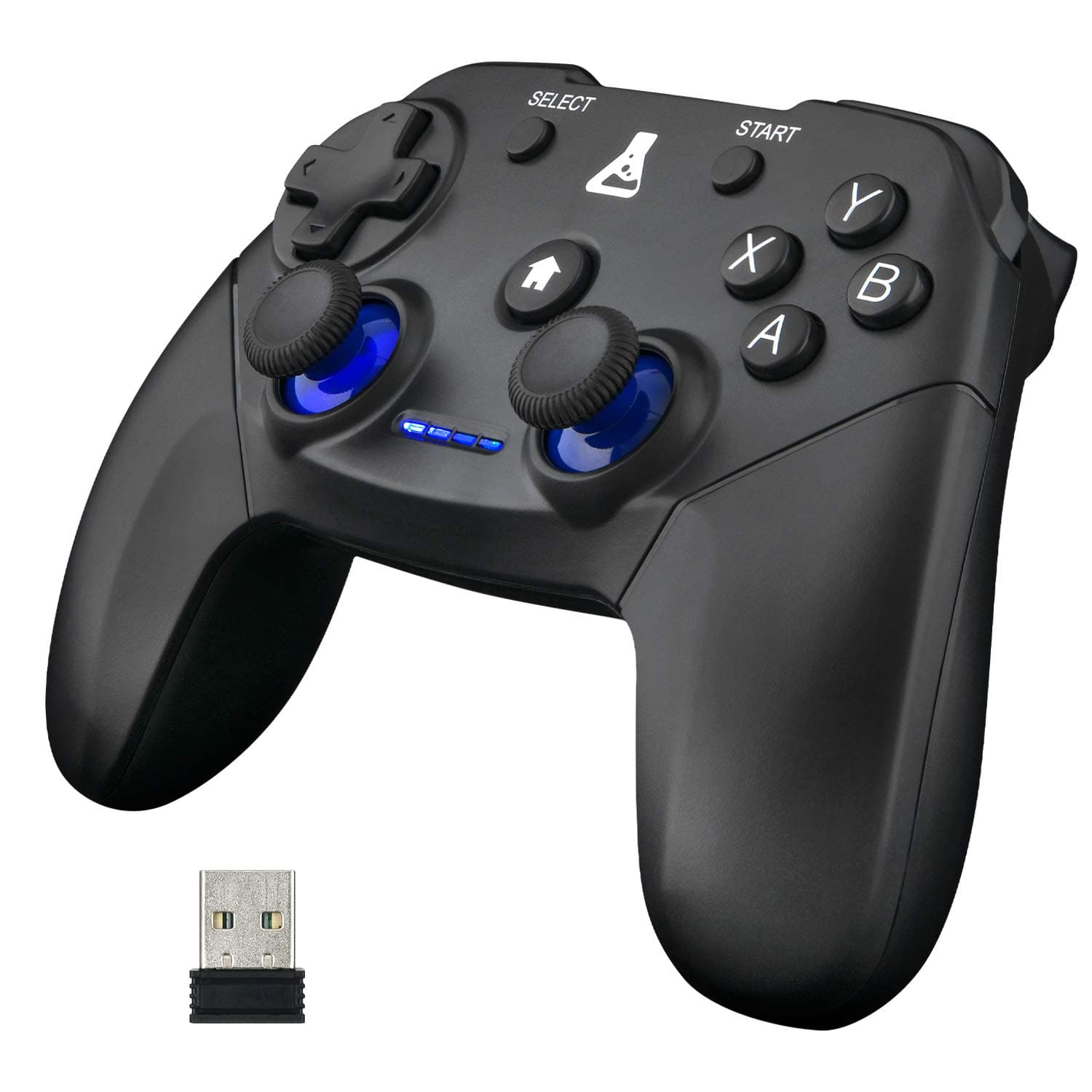 THE G-LAB - PC & PS3 Wireless Gaming Controller with Integrated Vibrations - K PAD Thorium K-PAD-Thorium-WL