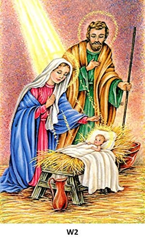 10 Religious Christmas Cards CW2