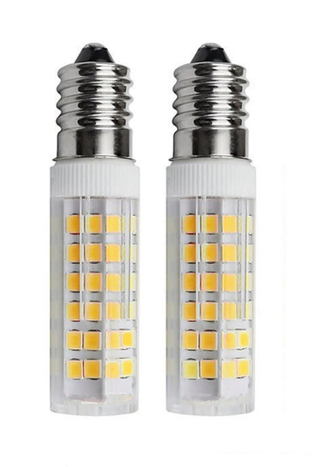 SFTlite [2 Pack E14 Bulbs SES LED Bulb 5W-500LM-Warm White 3000K 360°Beam Angle-LED Energy Saving Bulbs With Super Bright Small Edison Screw LED Lamp [Equivalent to 45W Halogen Bulb Non Dimmable]