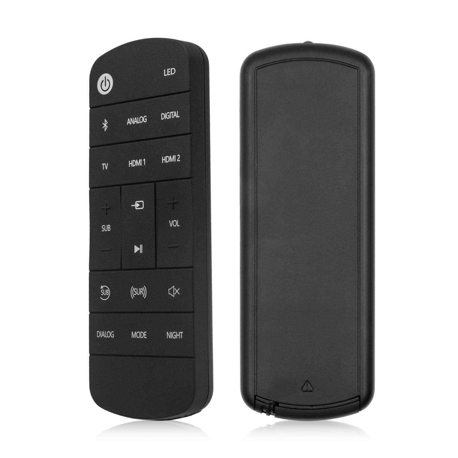 New Replacement Remote Control for Klipsch Sound Bars ICON SB1 SB3 CS30 RSB6 RSB-6 RSB8 RSB-8 RSB-11 R10B R-10B R-20B R20B R-208 RSB-3 R4B R-4B 1061310 1062590 1015073 with Battery