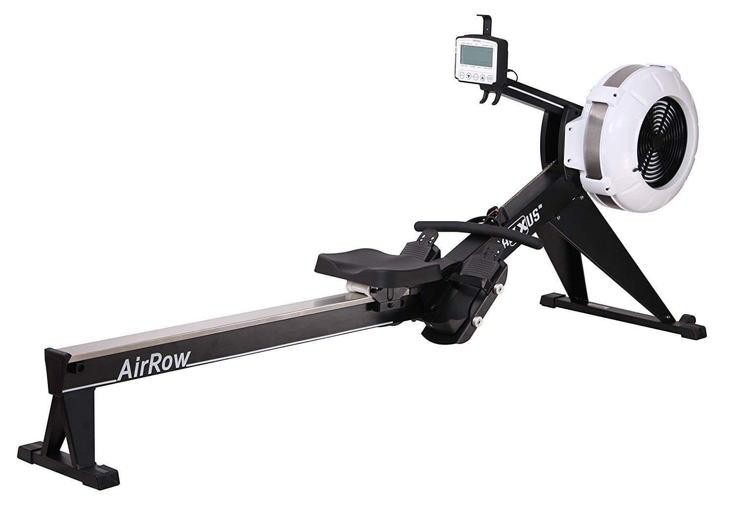 MAXXUS AirRow Rowing Machine | Gym Quality Air Rower Machine for Home Use | Dismantles for Optimal Space Saving, Suitable for Tall Users, 9 Level Advanced Air Resistance