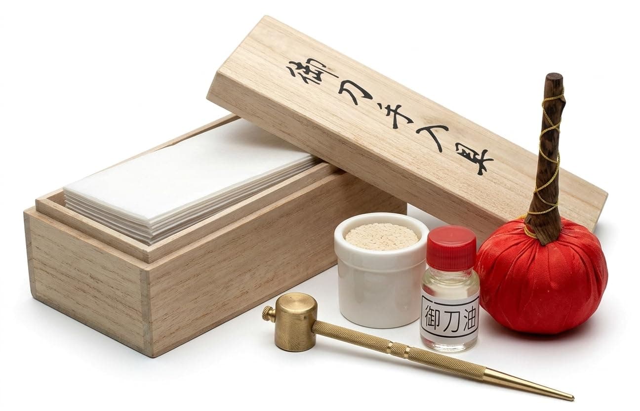 Ace Martial Arts Supply Japanese Samurai Katana Sword Maintenance Cleaning Kit