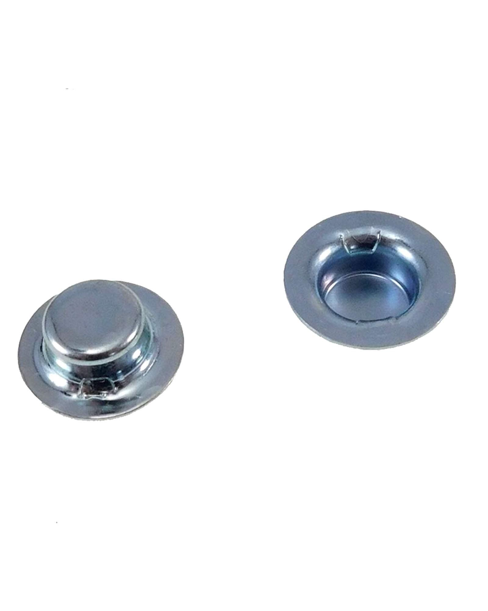 1/2" Push On Cap Nut - 1/2 inch Axle Cap Nut - Push On Cap Nuts - Axle Caps 1/2" - Wheel Retainers (4)