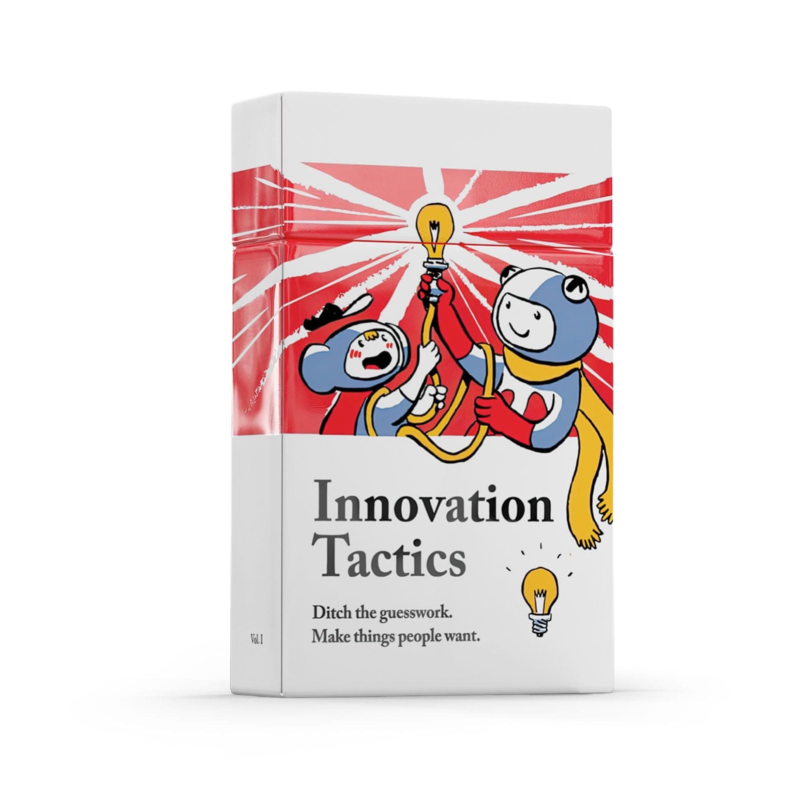Innovation Tactics Genuine Official 54-Card Deck for Creativity, Problem-Solving & Product Innovation