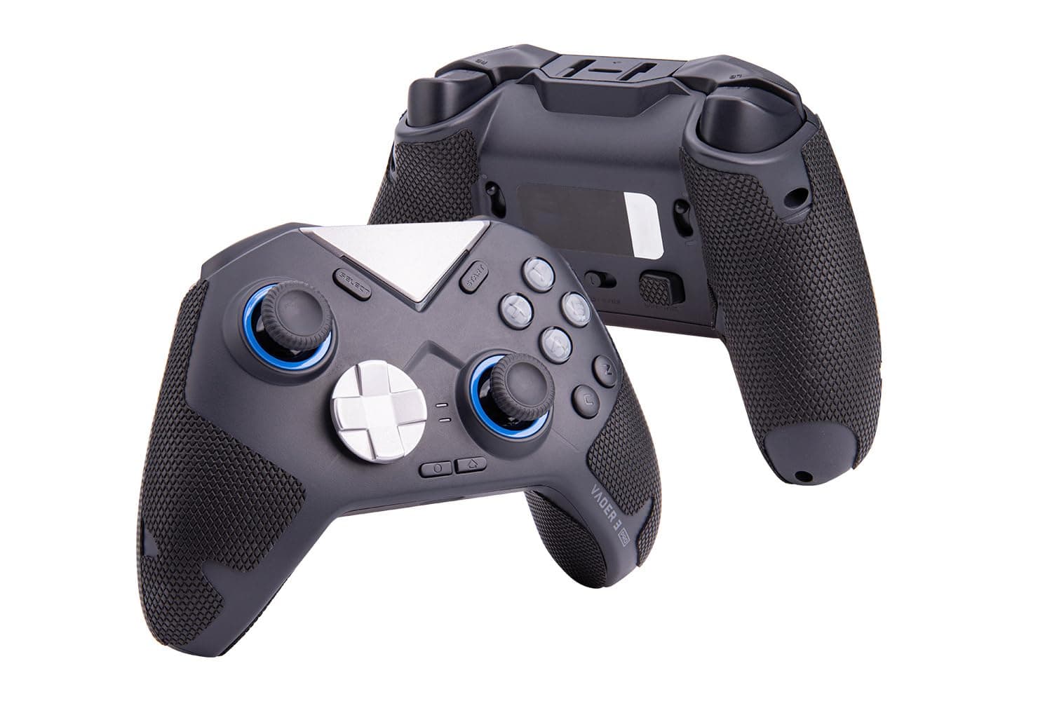 TALONGAMES Controller Grips Tape Compatible with FLYDIGI Vader 3 PRO/Vader 4 PRO, Anti-Slip, Sweat-Absorbent, Textured Skin kit, for Controllers Handle Grips (Lite Version)