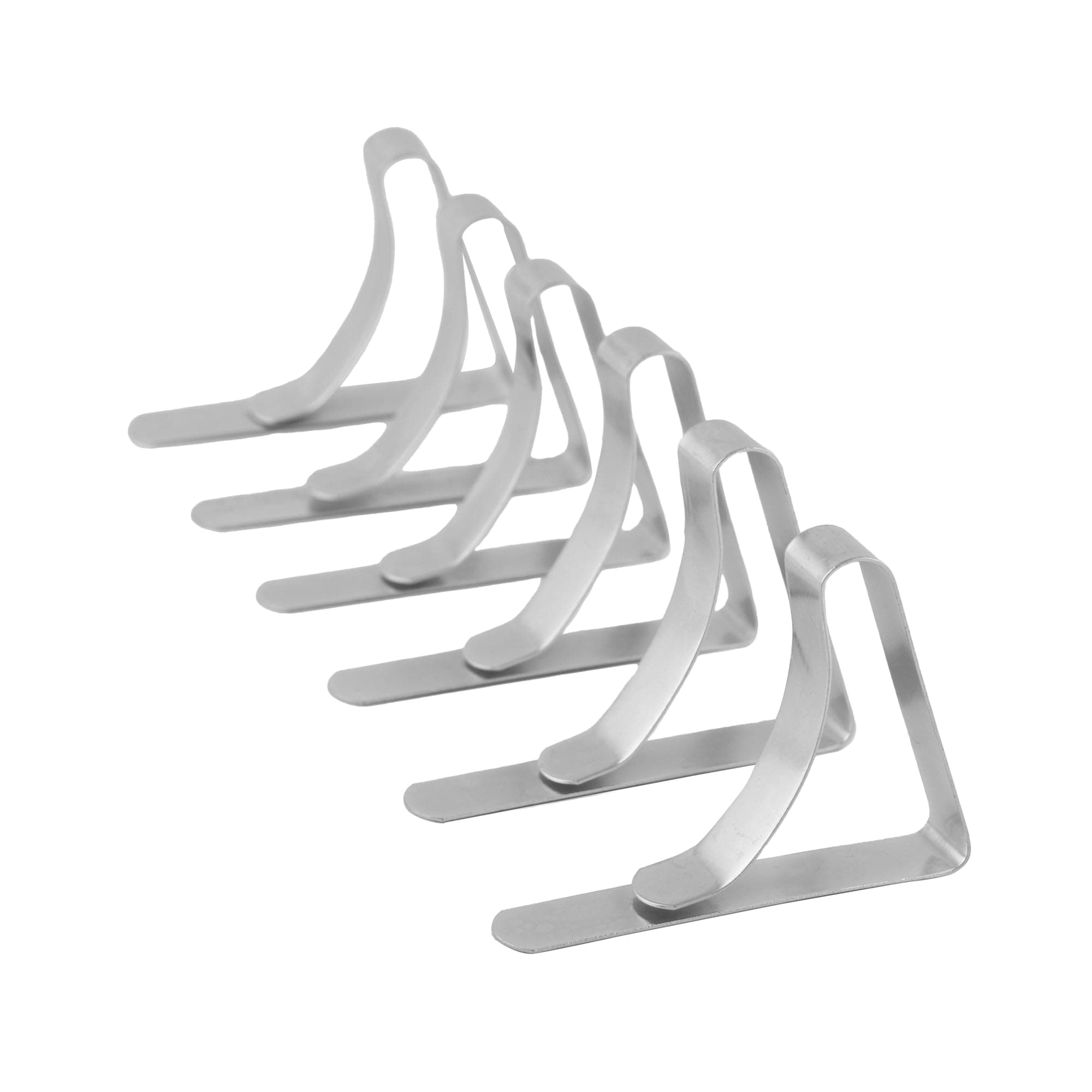 Tablecloth clamps, 6 units, One Size