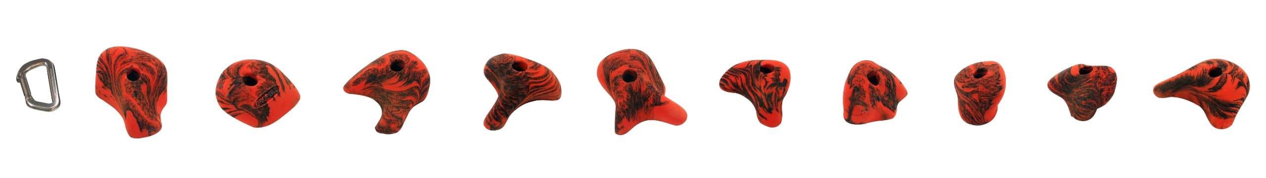 Groperz Jumbos 5 Orange Hand Holds