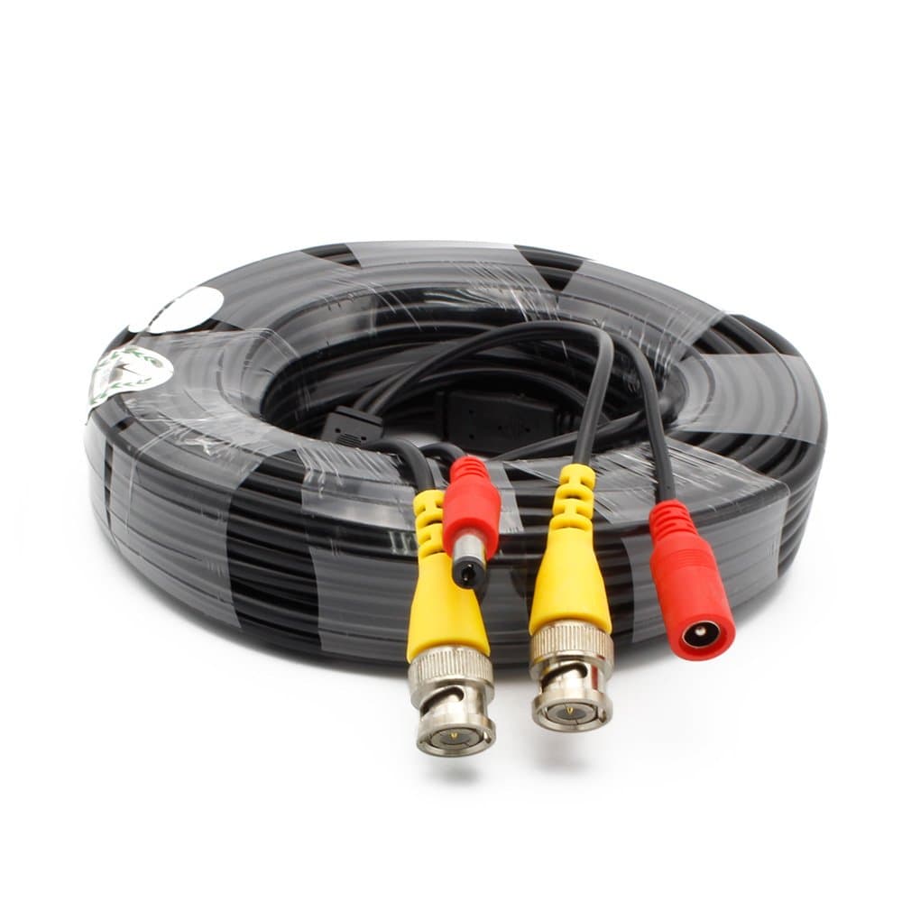 BAODE BNC Cable 50M Video Power Kable Surveillance Camera 12V for Camera
