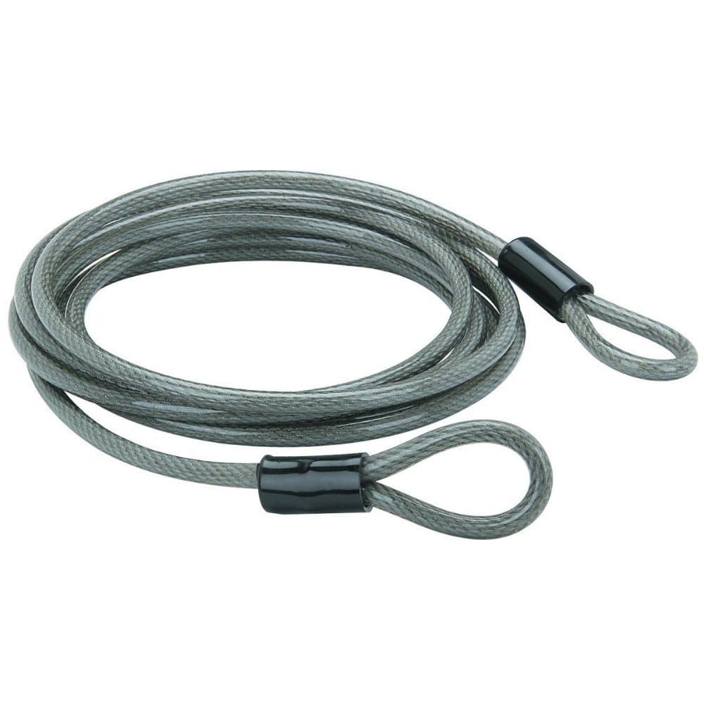 Braided Stainless Steel Security Cable, 7 ft. x 3/8 in