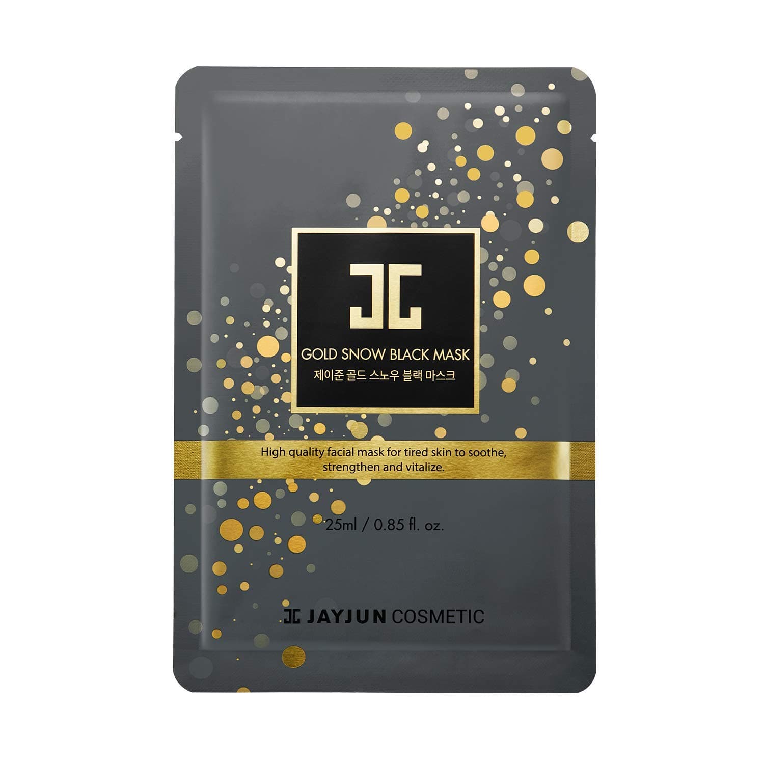 Jayjun Gold Snow Black Mask (5Ea), 345 G