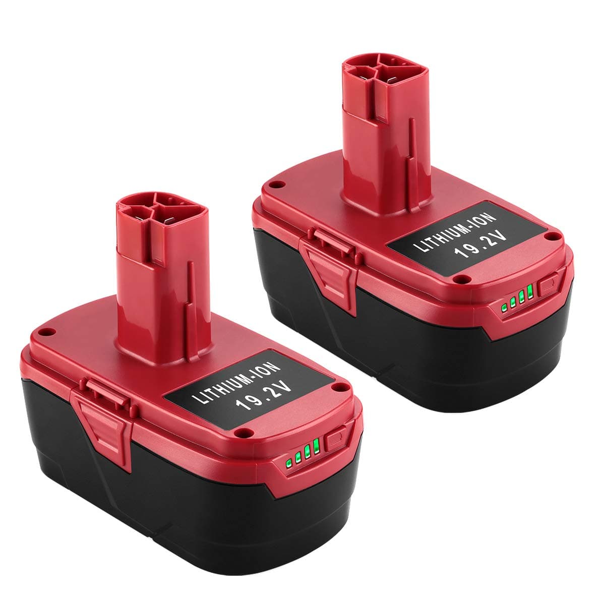 ANTRobut 2 Pack 6000mAh Replacement for Craftsman 19.2 Volt Battery C3 XCP Lithium Battery for Craftsman 19.2V Battery C3 130279005 1323513 130211004 1323903