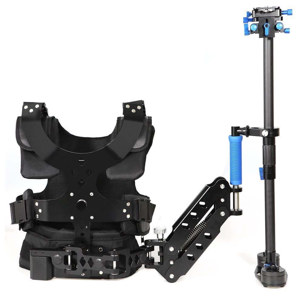 Professional One-Arm Load Vest Set with 1.2M Camera Stabiliser / Case / Spring Arm Case Stabiliser