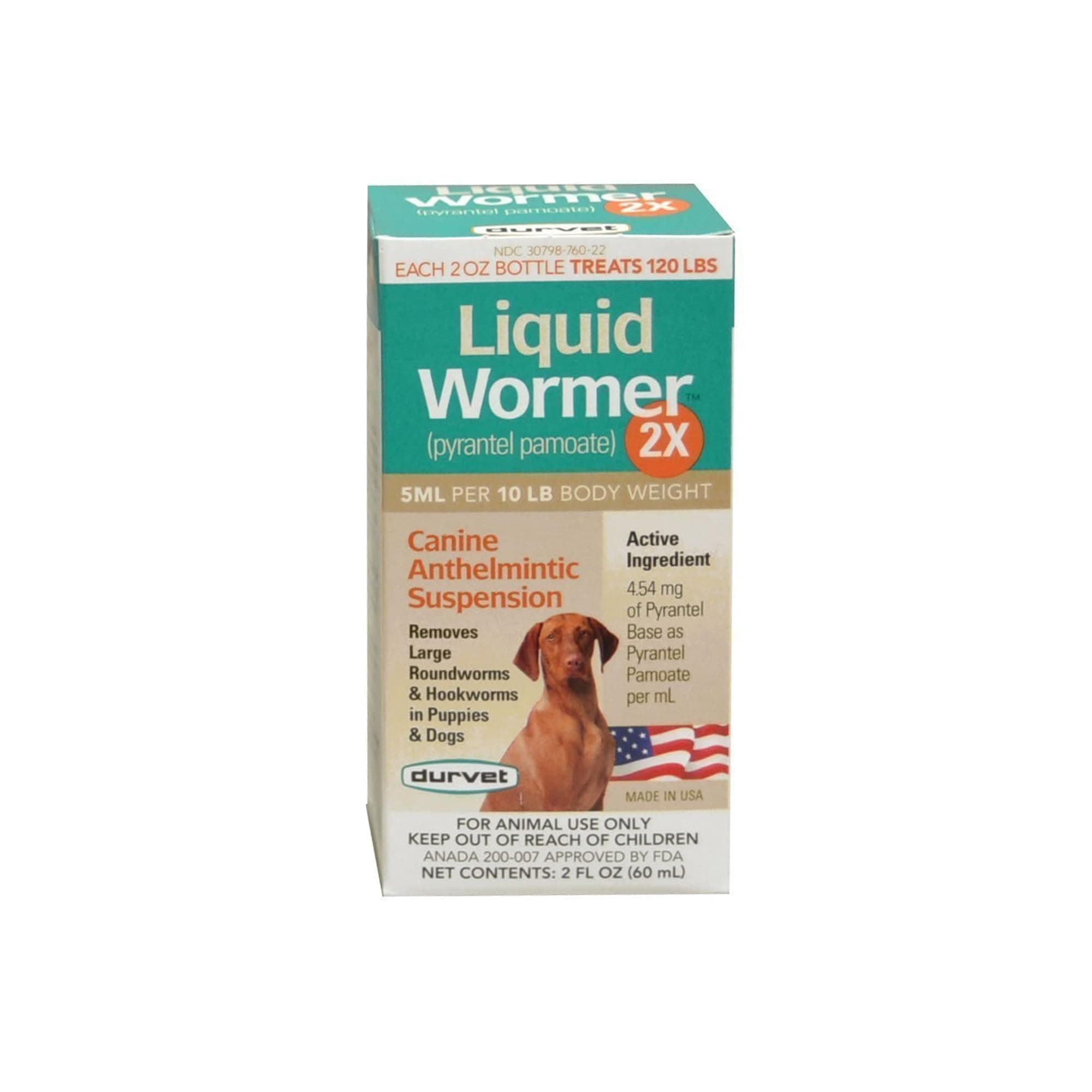 2X Liquid Wormer, 2-Ounce
