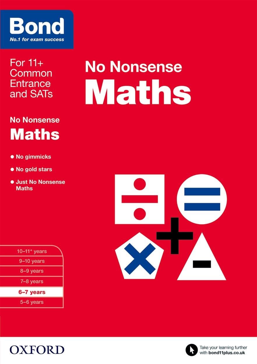 Bond: Maths No Nonsense: 6-7 years