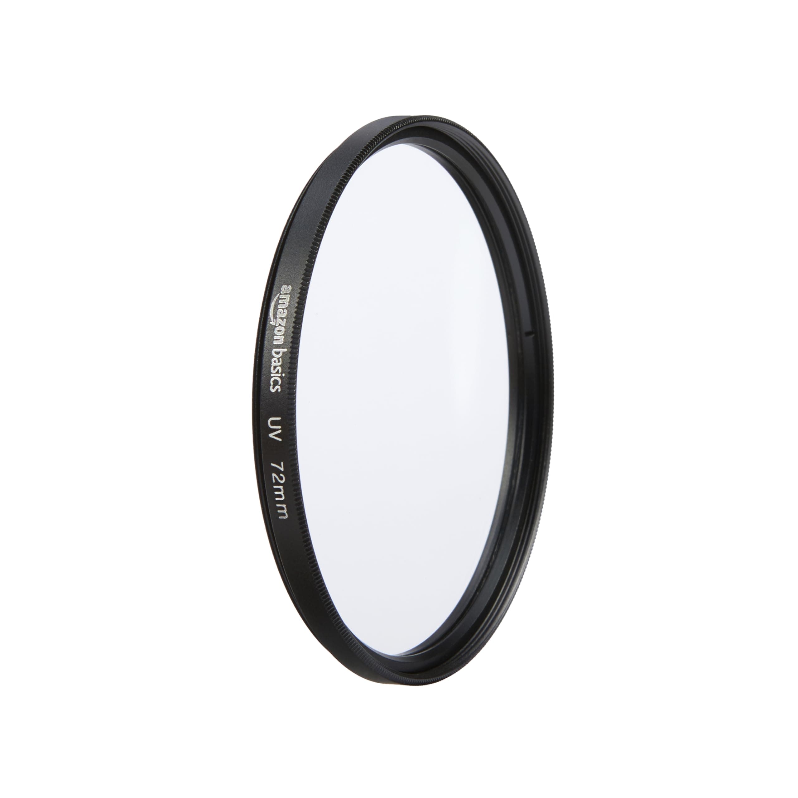 Amazon Basics 72 mm Circular UV Protection Filter for Clearer Pictures, Protects from Dust, Dirt and Scratches