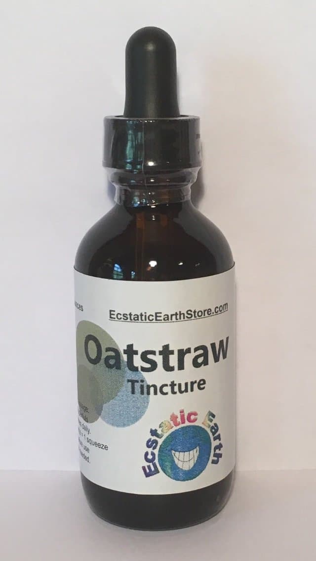 Oatstraw Tincture ~ Organic ~ 1 Fluid Ounce
