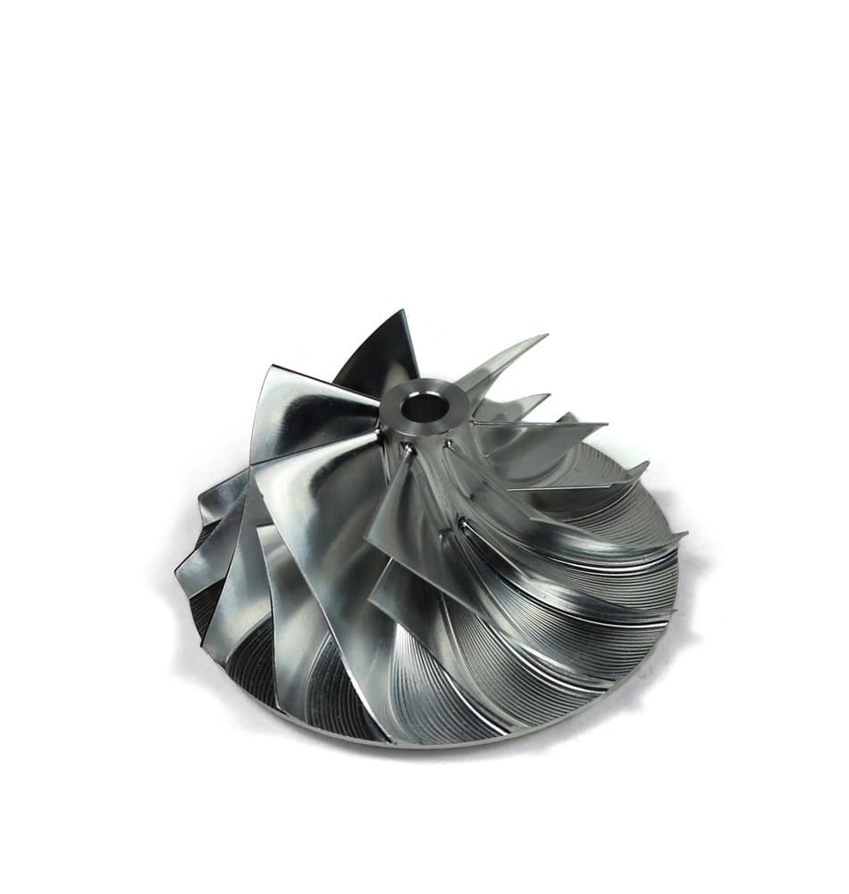 2003-2004.5 Dodge 5.9L Cummins Performance Billet Compressor Wheel for STOCK HX35/HY35 Turbo Applications - Wicked Wheel