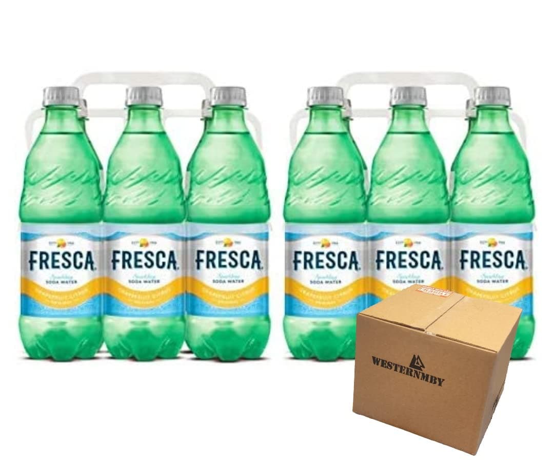 Fresca grapefruit 16.9 fl oz, 12 bottles