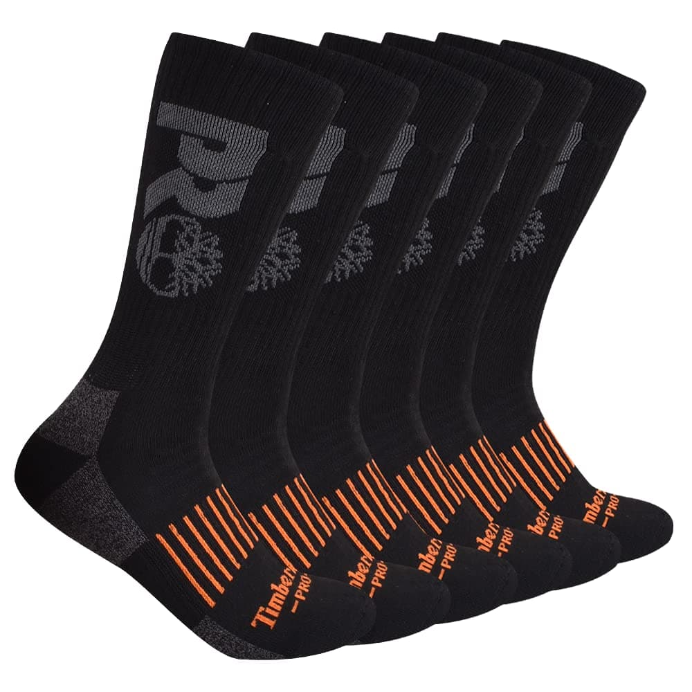 Men's 6-pack Crew Socks Boot Sock
