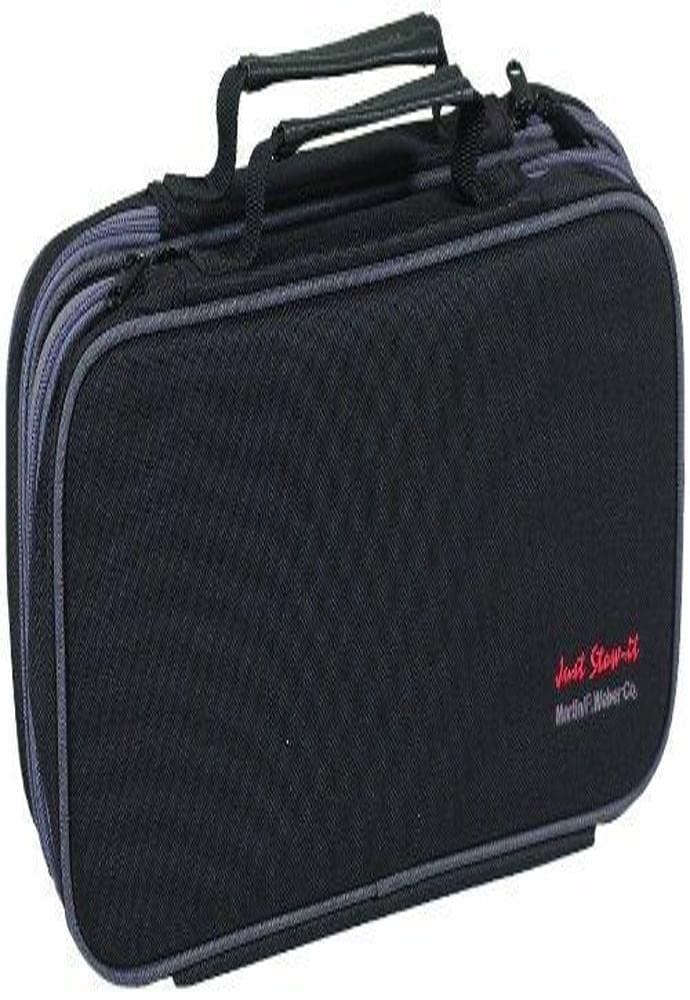 Martin Universal Design Just Stow-It Double Accessory Artist Tool Bag, Black