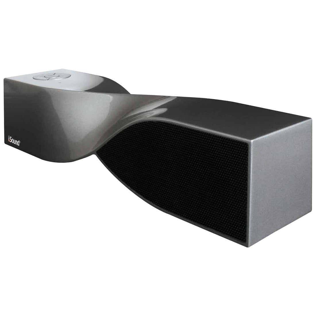 iSound Twist Bluetooth Wireless Mobile Speaker (Glossy Graphite)