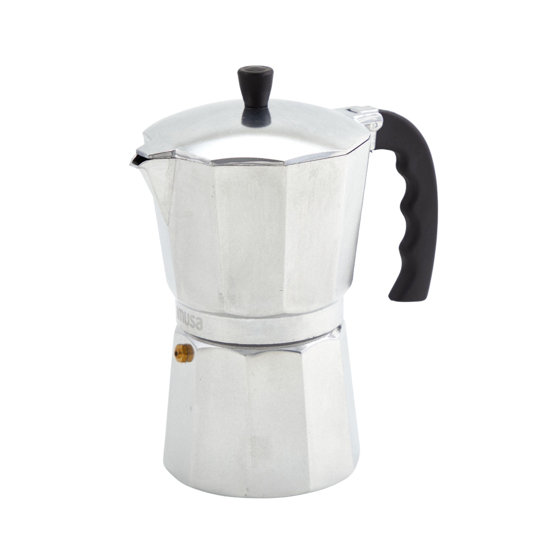 Imusa Stove Espresso Maker, 12 Cup, Silver