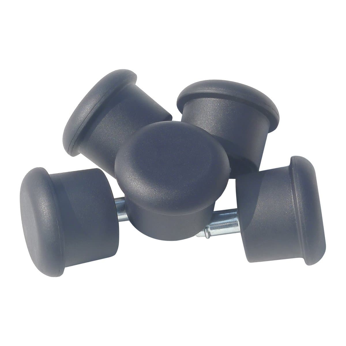 5X Bell Glides Replacement, Stationary Caster Fixed Chair Caster Wheels Castor 11mm Stem (BellGlide_G50R) …