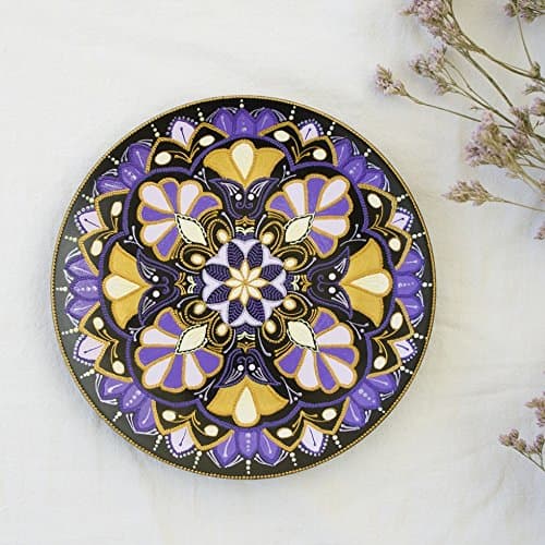 Wall hanging mandala Violet Flower, Home decor