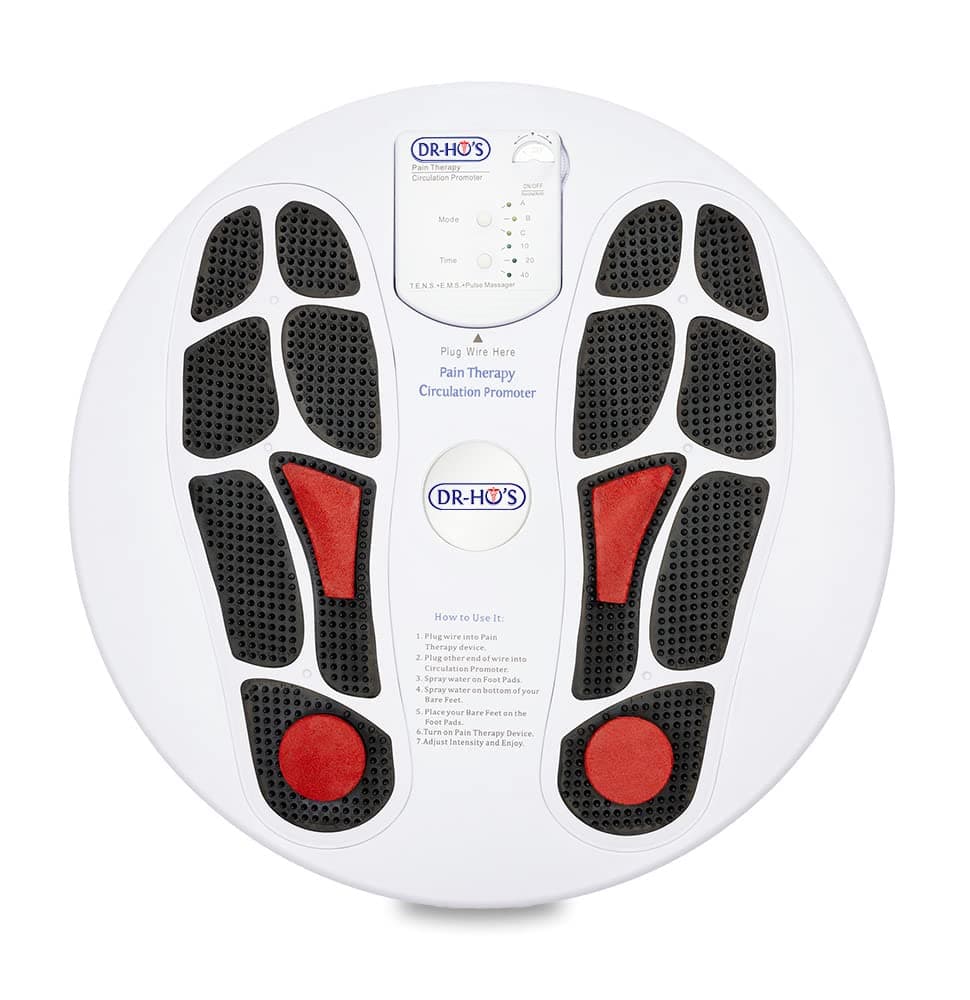 Circulation Promoter Essential Package - TENS Machine, EMS Therapy, Proprietary AMP TENS Unit Muscle Stimulator for Leg Pain & Foot Pain