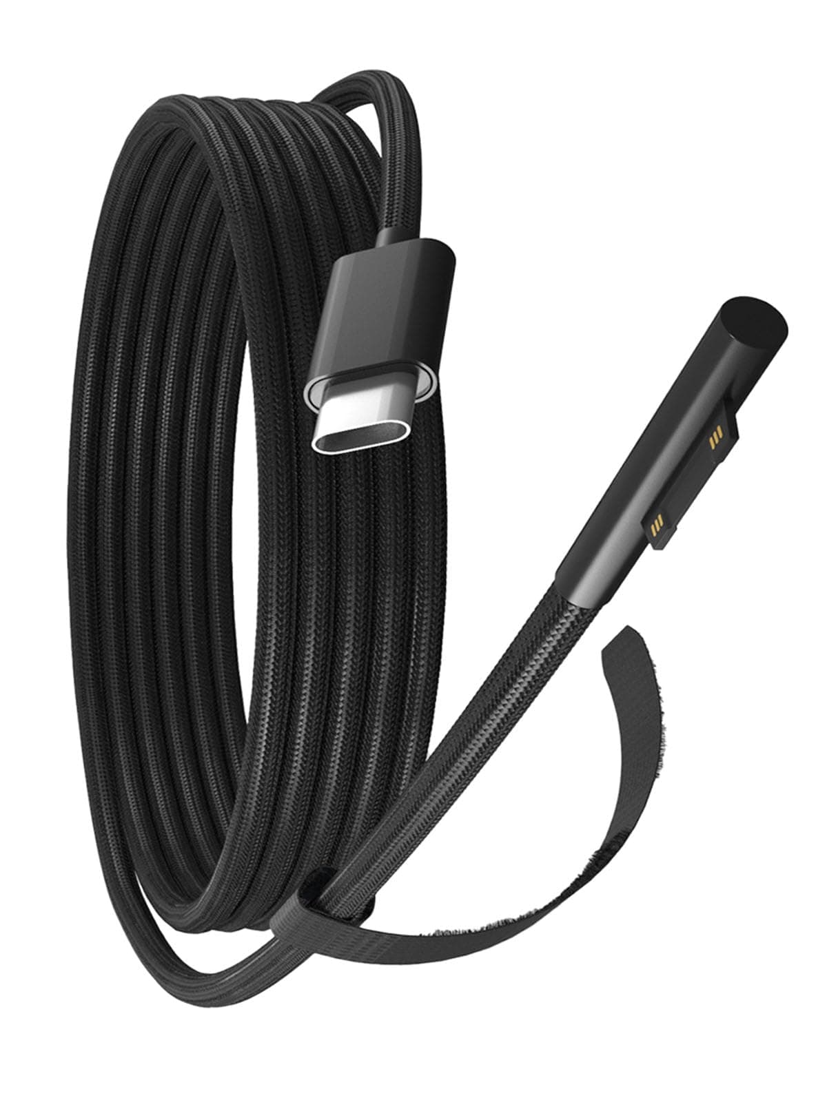 PD100W USB-C Charger Cable Compatible with Surface Pro Laptop Microsoft Surface Pro 10/9/8/7+/7/6/5/4/3/X Windows Surface Laptop 6/5/4/3/2/1 Surface Go Tablet Surface Book Support 65W/45W,6FT