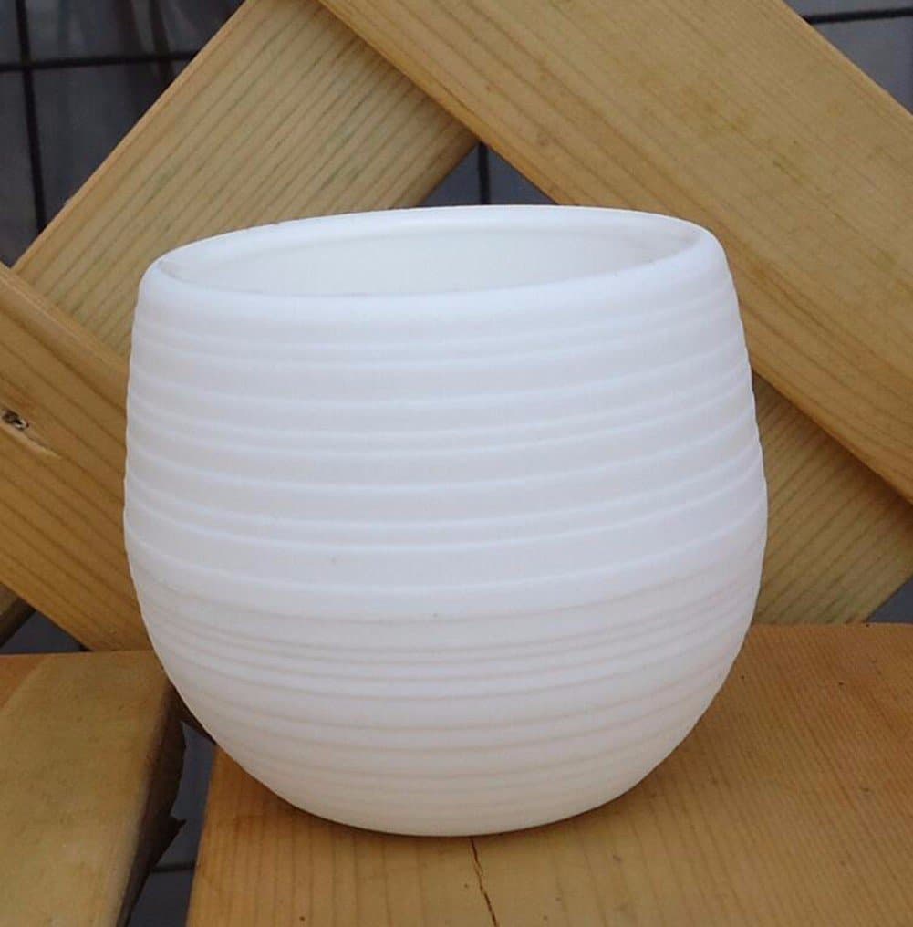 JRFBA Plastic Pots Pots Succulents Mini Pill Rainbow Stone Creative Small Automatic Water Lazy Flowerpot Flowerpot,D