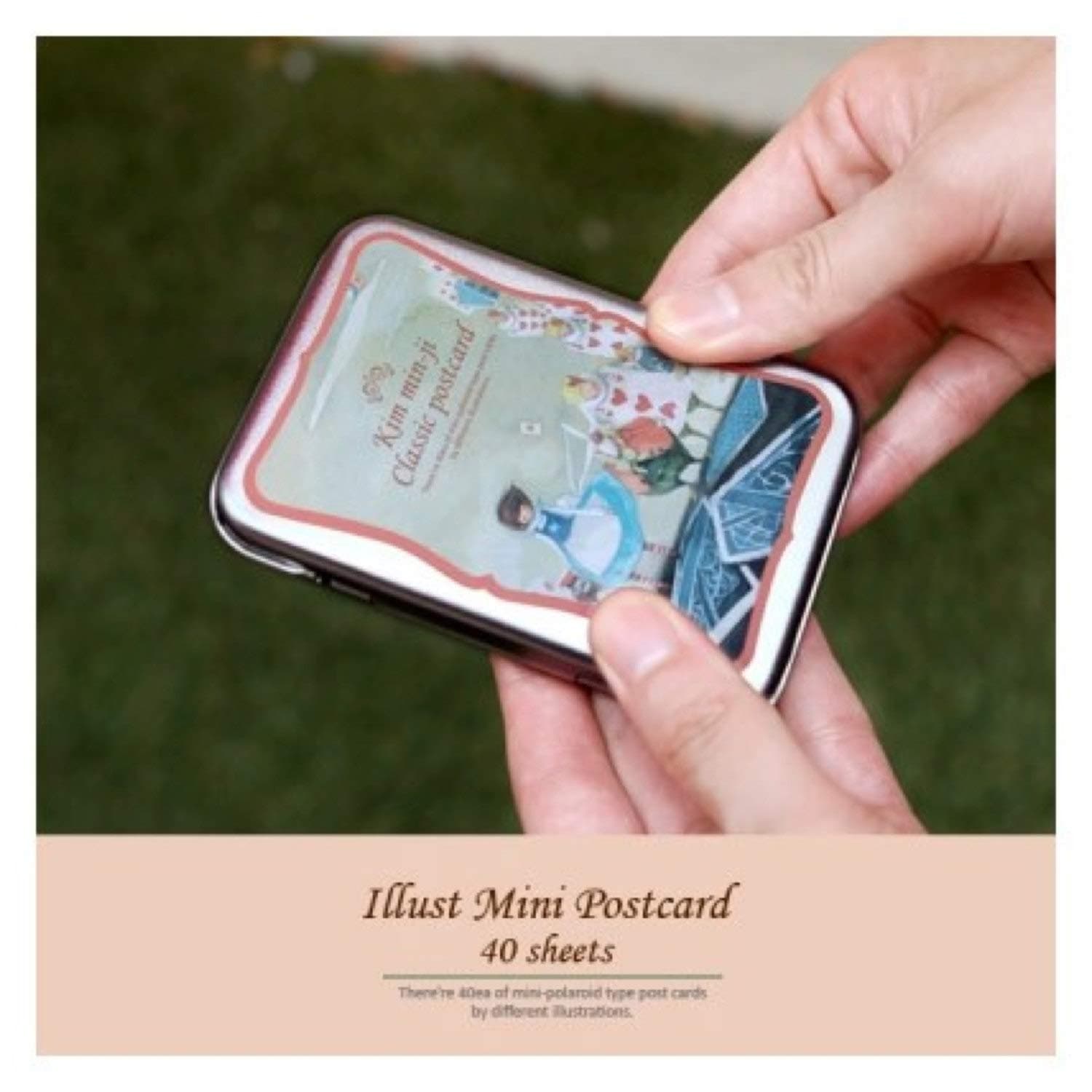 Illust Mini Postcard - Kim min ji Classic