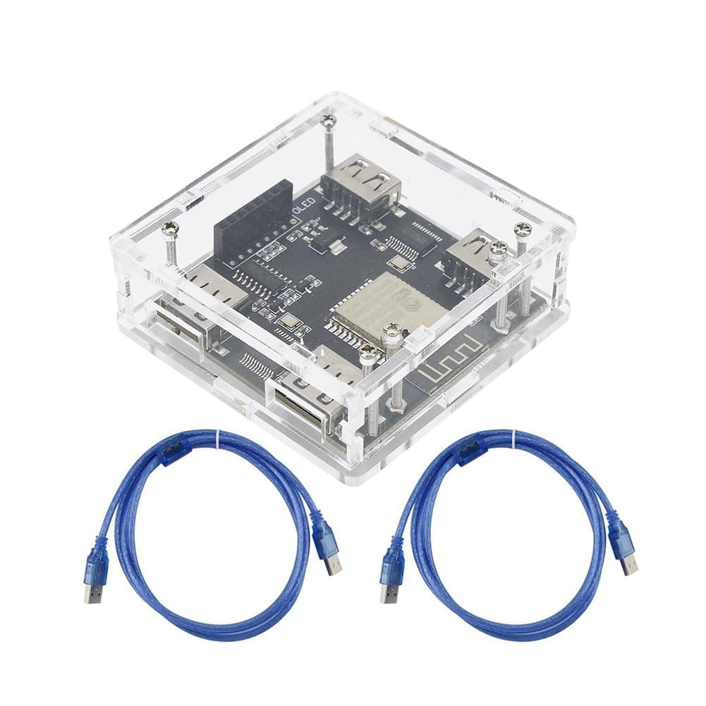 Xptieeck Kmbox B+Pro Key Mouse Controller AI Auxiliary Support Key Mouse Handle for DMA and Dual Computer, NO LCD