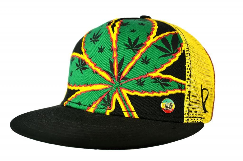 Rocket448 Men's Jamaica Exodus Snapback Adjustable Multi