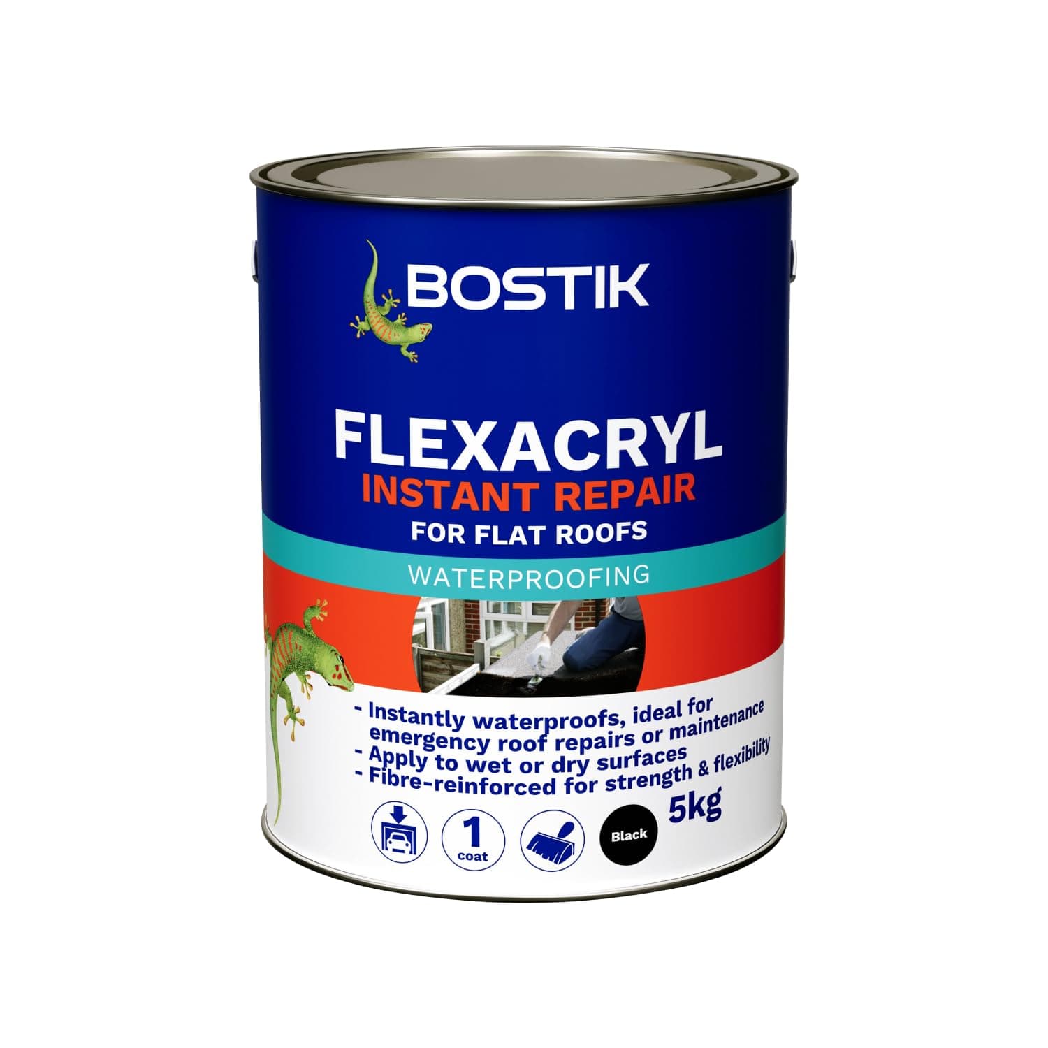 Bostik Flexacryl Instant Repair – Black