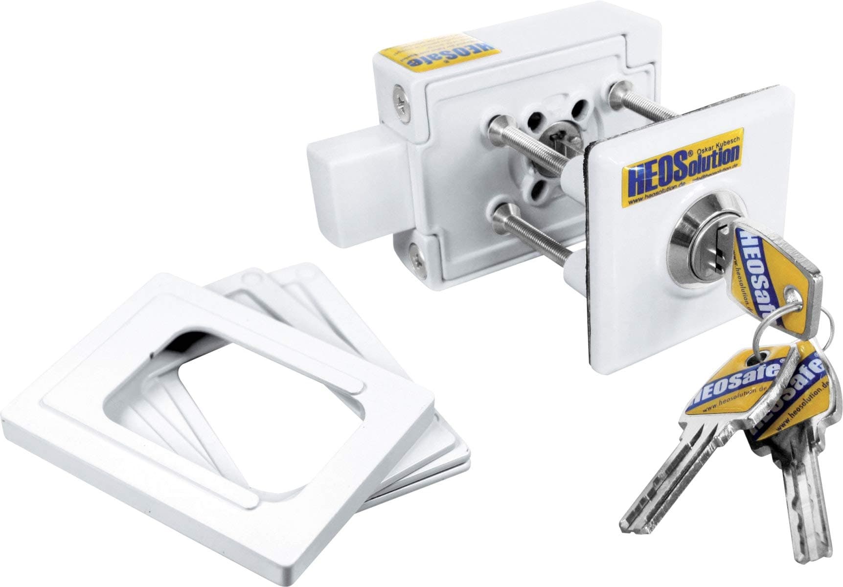 HEOSolution 1958 W Hatch/Door Motorhome Caravan, White