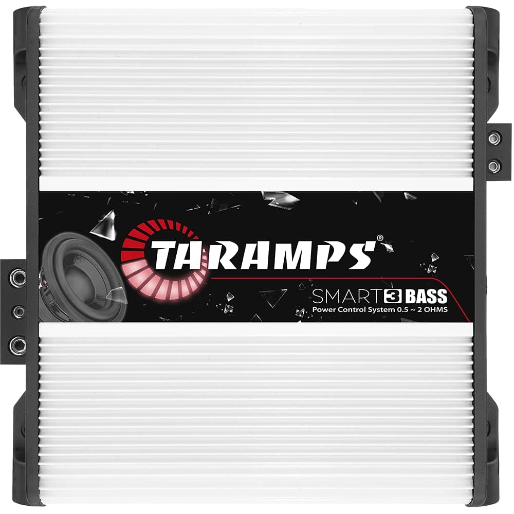 Taramp's Smart 3 BASS Multi-Impedance Function Operate Between 0.5 to 2 ohms 3000 Watts RMS Greater Performance Class D Amplifier