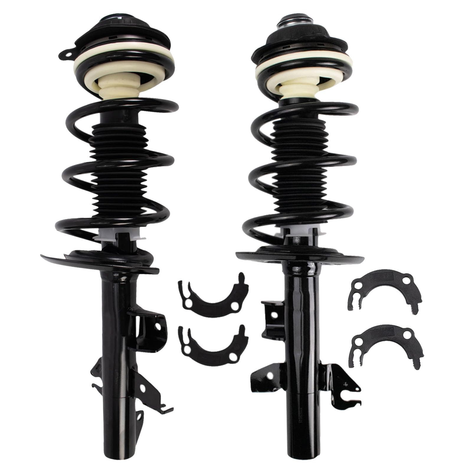 Front Driver and Passenger Side Strut and Spring Assembly Set Loaded Pre-Assembled Compatible with 14–22 Jeep Cherokee Front Wheel Drive