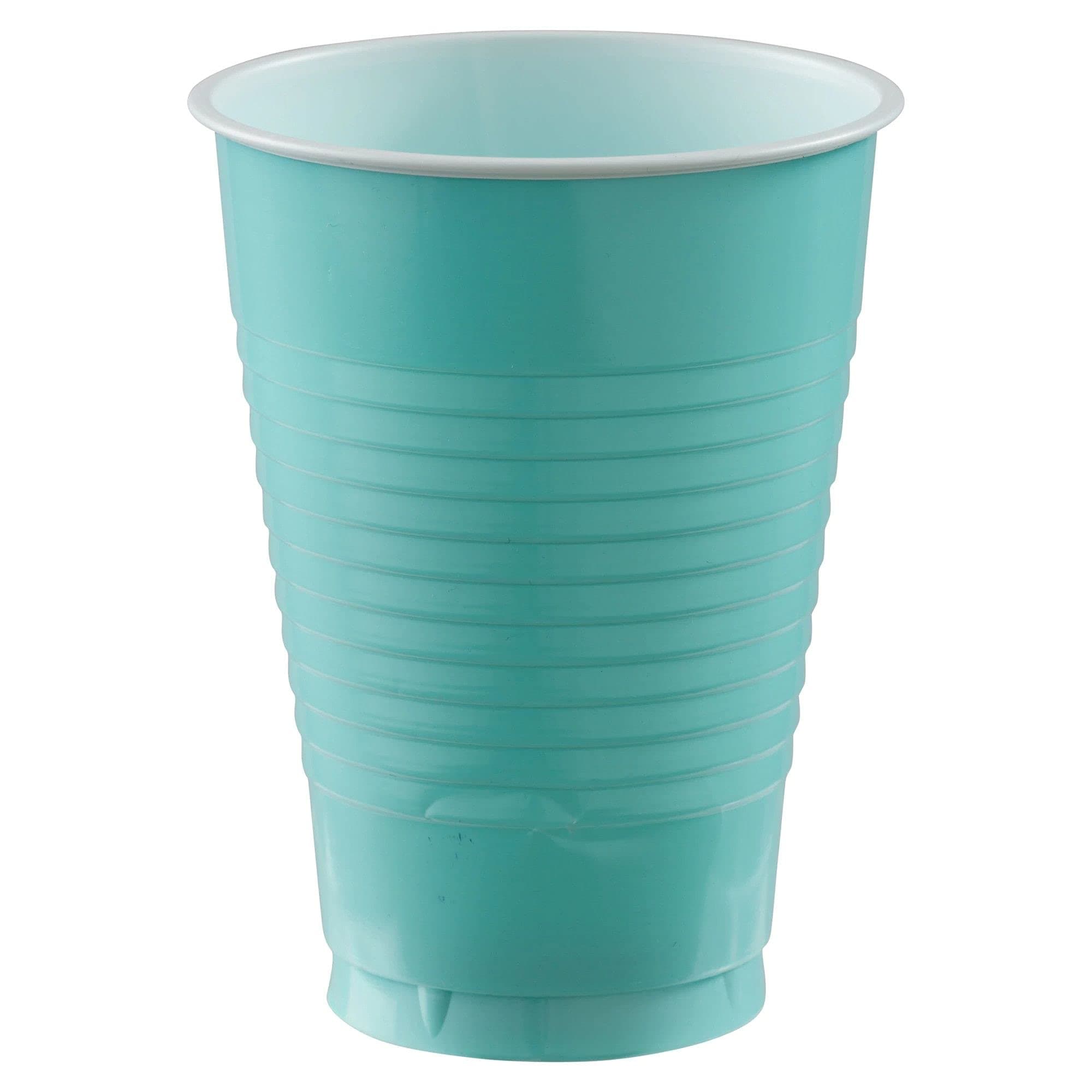 Amscan Robin's Egg Blue Plastic Cups, 20ct., 12 oz