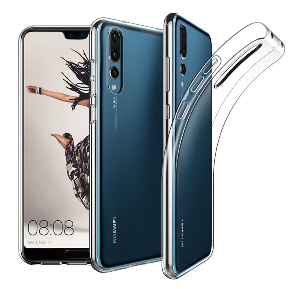 KP TECHNOLOGY Huawei P20 Pro - Clear Case Ultra Thin Transparent Silicone Gel Cover for Huawei P20 Pro 2018 Model (CLEAR)